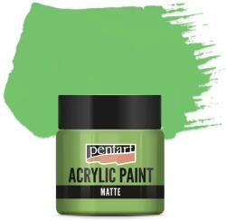 Pentart matt akrilfesték, 50 ml - levélzöld
