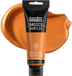 Liquitex Basics akrilfesték, 118 ml - 344, metallic burnt orange
