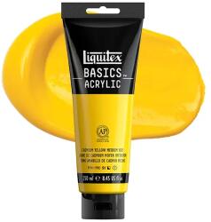 Liquitex Basics akrilfesték, 250 ml - 830, cadmium yellow medium hue