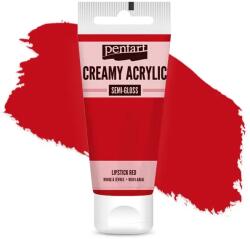 Pentart krémes akrilfesték, selyemfényű, 60 ml - rúzspiros
