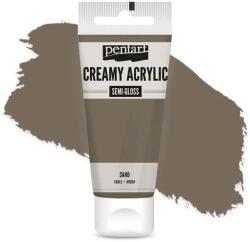 Pentart krémes akrilfesték, selyemfényű, 60 ml - homok