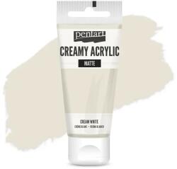 Pentart krémes akrilfesték, matt, 60 ml - krémfehér