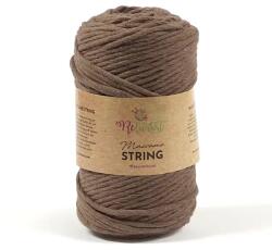 Patent's ReTwisst Macrame String makraméfonal, 3 mm, 250 g - 08, barna