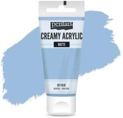 Pentart krémes akrilfesték, matt, 60 ml - égkék