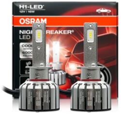  2 db Night Breaker LED H1 izzó, Osram, ritka jóváhagyással