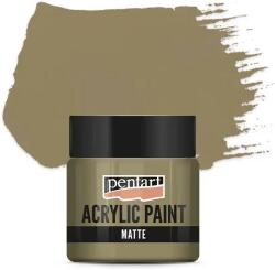 Pentart matt akrilfesték, 50 ml - sólyombarna