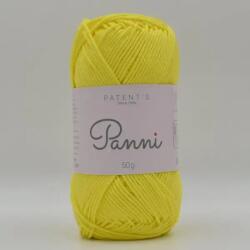 Patent's Panni pamut fonal, 50 g - 060, citromsárga (Catania 280)