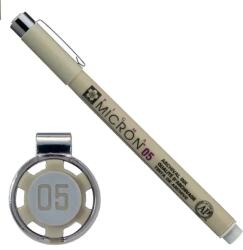 Sakura Pigma Micron 05 műszaki rajztoll, 0, 45 mm - világosszürke (XSDK0542)