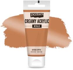Pentart krémes akrilfesték, metál, 60 ml - antikréz