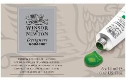 Winsor&Newton Designers gouache festék készlet - 6x14 ml