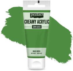Pentart krémes akrilfesték, selyemfényű, 60 ml - fűzöld