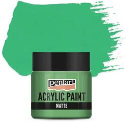 Pentart matt akrilfesték, 50 ml - papagájzöld