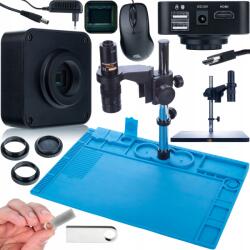  Szett Earth Pro MCEP-0.5X Mikroszkóp - 7-45x Digitális | Gemini PRO 16MP HDMI C-Mount | Elektronikai Szerviz, Labor