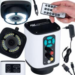  Digitális Mikroszkóp Altair Pro 4K - Összeépített 8, 29MP Sony Kamera | 4K HDMI/USB, 24 LED, DC12V | Labor, Ipar