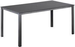 Kettler CUBIC / KETTALUX alumínium étkezőasztal 160×90 cm - antracit / antracit