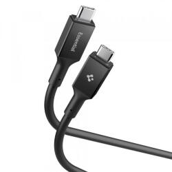 Spigen Cablu Date si Incarcare USB-C - USB-C Spigen EB24015CC ACA10423, 240W, 1.5m, Negru