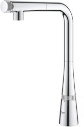 GROHE Baterie bucatarie Grohe Scala 30442000, inalta, tip L, dus, dubla comanda, Crom (30442000)