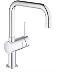 GROHE Baterie bucatarie Grohe Vento 30429000, inalta, tip U, monocomanda, Crom (30429000)