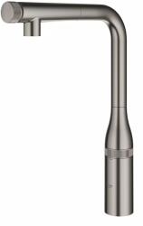 GROHE Baterie bucatarie Grohe Accent 30444AL0, inalta, tip L, dubla comanda, Grafit mat (30444AL0)