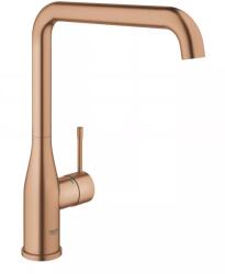 GROHE Baterie bucatarie Grohe Essence 30505DL0, 3/8 inch, inalta, tip L, monocomanda, Cupru mat (30505DL0)