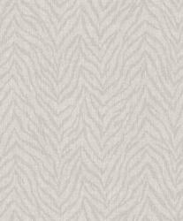  A megtévesztés művésze - Zebracsíkos minta textil háttéren krémszürke szürke és szürkésbézs tónus tapéta (A66701)