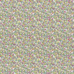  Caselio Pretty Lili 69295076 virágtenger krémfehér pink lime menta szürke dekoranyag (69295076)