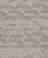  Etnikai ihletésű változatos négyszögekbe rendezett geometriai design bézs barna és szürkésbarna tónus tapéta (EAR303)