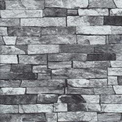  Erismann MIX Collection/Bestseller 05546-30 Natur kőmintázat szürkésfehér szürke árnyalatok fekete tapéta (05546-30)