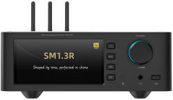 Shanling SM1.3R - Asztali Streamer R2R DAC fejhallgató erősítéssel WiFi Bluetooth 5.2 aptX HD LDAC MQA 32bit 768khz DSD512 - Fekete (SH-SM13R-BLACK)