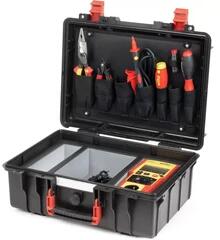 Wiha Tester de aparate electrice Wiha PAT CAT II 300 V | Precizie: ±5 % | Afisaj: LCD | 6 x 1, 5 v | Ambalare: In cutie (47220)