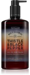 Scottish Fine Soaps Thistle & Black Pepper сапун за лице, тяло и коса 500ml