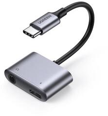 UGREEN CM231 Audio adapter és töltő elosztó, 10 cm (CM231)