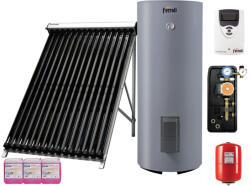 Ferroli Kit panouri solare apa calda Ferroli Ecotube New 25 boiler Ecounit HP 200-2C (PSHACM200HP)