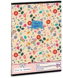 Ars Una Flower Power 23 (5260) A5 27-32 kockás füzet (53632609)