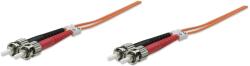 IC Intracom Intellinet 515764 cabluri din fibră optică 2 m ST OM1 Portocală (515764)