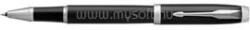Parker Royal 1931658 IM ezüst klipszes fekete rollertoll (PARKER_7060247001) (PARKER_7060247001)