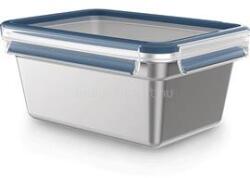 Tefal N1150610 MSEAL STEEL négyszögletű üvegtároló rozsdamentes acél 2.0 L (kék) (TEFAL_N1150610) (TEFAL_N1150610)