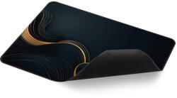 Sharkoon Mousepad Sharkoon SKILLER SGP35 D2, gaming mouse pad black/gold, size L (4044951044801) Mouse pad