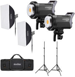 Godox Litemons LA200BI Bi-color Duo Kit (LA200BIDUOKIT)