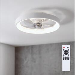 Brilagi - Ventilator de tavan LED dimabil, 34W/230V, Ø 50 cm, alb + telecomandă (BG4012)