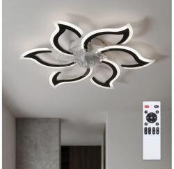 Brilagi - Ventilator de tavan cu LED reglabil, 34W/230V, Ø 83 cm, negru + telecomandă (BG4004)