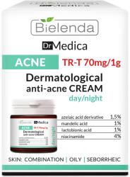 Bielenda Dr Medica Acne Dermatological akné elleni arckrém nappalra és éjszakára - 50 ml