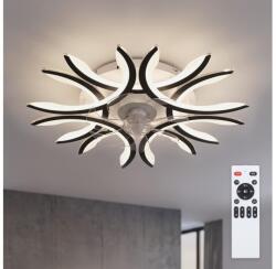 Brilagi - Ventilator de tavan LED dimabil LED/70W/230V Ø 76 cm negru + telecomandă (BG4009)