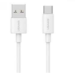 USAMS YD SERIES adatkábel USB - Type-C, 100cm, FEHÉR (SJ708USB02)