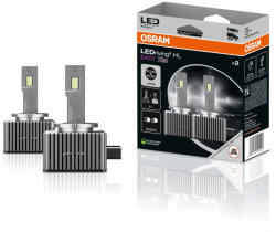 OSRAM LEDriving HL Easy Xen D1S, hidegfehér LED tompított és távolsági fényszóró (xenon kiváltó), 6500 K színhőmérséklet, D1S foglalat, ultrakompakt kialakítás, 2db/csomag, 66140DWESY-2HB (66140DWESY-2HB)