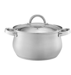 Domotti Domingo fazék fedővel, 18cm, 3L, inox (44477)