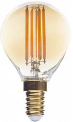 OPTONICA dimmelhető E14 G45 LED izzó 4W 350lm 2700K meleg fehér 300° arany üveg 1418 (1418) - ledsziget
