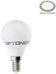 OPTONICA E14 G45 LED izzó 3, 5W 300lm 4500K nappali fehér 240° 1408 (1408) - ledsziget