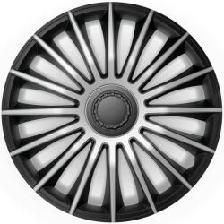  17" DÍSZTÁRCSA Austin Silver-Black 4db-os garnitúra (JACKY17150)