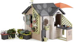 Smoby Căsuță Grădinarului cu lampă deasupra bucătăriei Garden House Life Smoby cu jgheab, cu filtru UV pentru 24 luni (SM810308-A) Casuta pentru copii